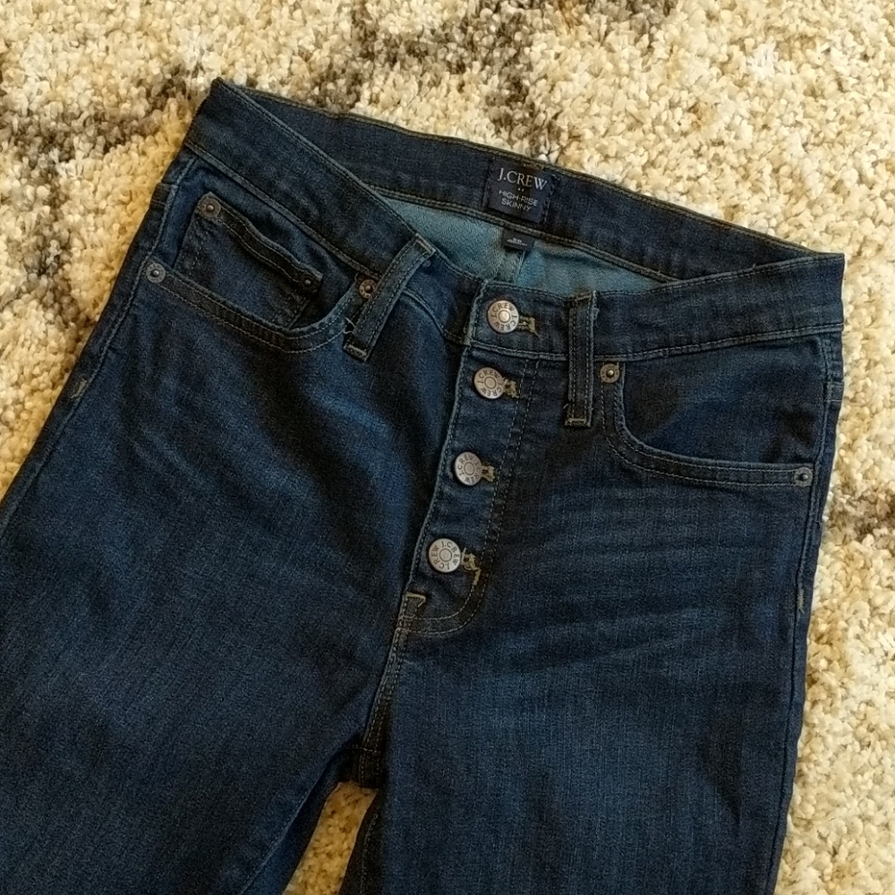 J Crew 26 VGUC button-fly jeans